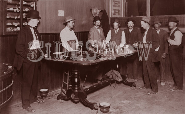roulette saloon vintage photo