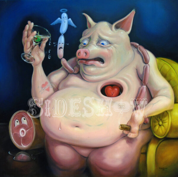 Stephen Gibb Musings Of A Genetically Modified Pig On The Eve Of His Organ Harvest