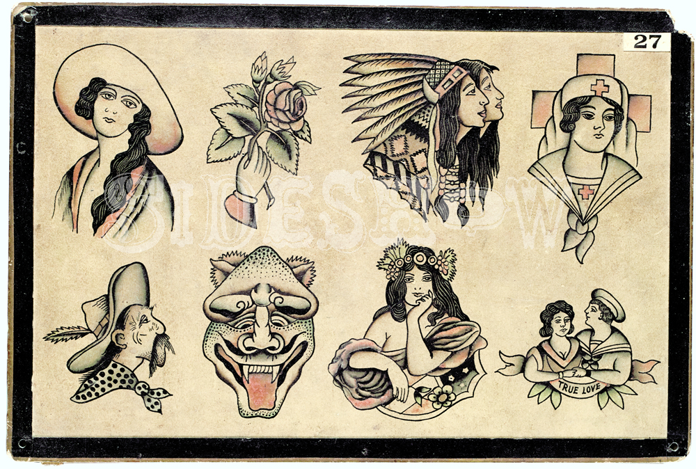 central america tattoo samples