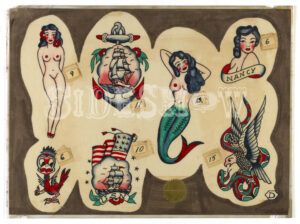 vintage navy sailor tattoos