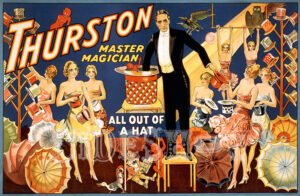 thurston master magician all out of a hat